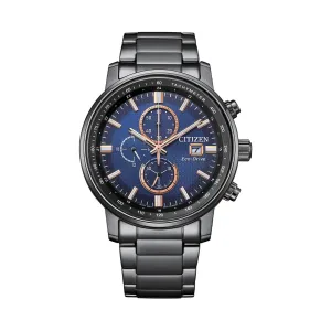 Citizen Men's Blue Quartz Chronograph Watch CA0485-83L