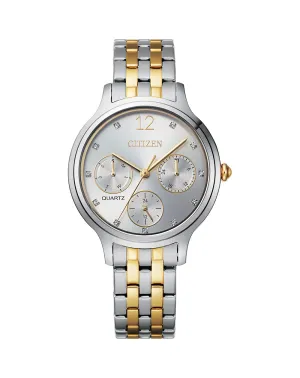 Citizen Silver Dial Womens Watch ED8184-51A
