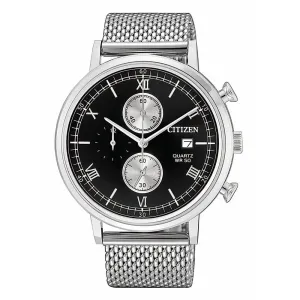 Citizen Silver Mesh Men's Chrono Watch - AN3610-80E