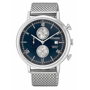 Citizen Silver Mesh Men's Chrono Watch - AN3610-80L