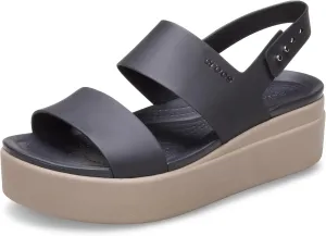 Crocs Womens Brooklyn Low Wedges, Platform Sandals