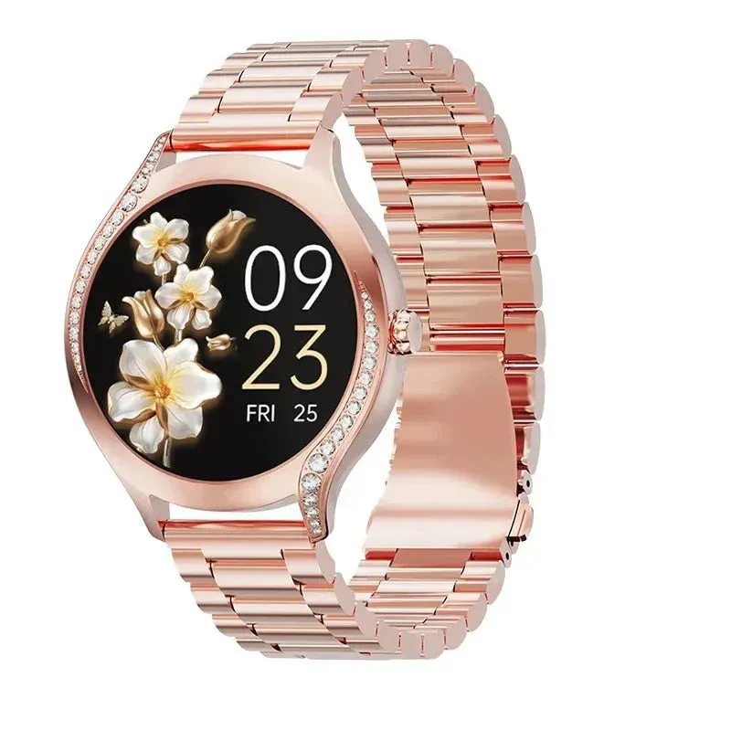 Crystal Smartwatch Silicone Strap