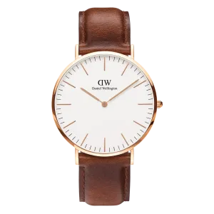 Daniel Wellington Men's Brown Classic ST Mawes Watch DW00100006