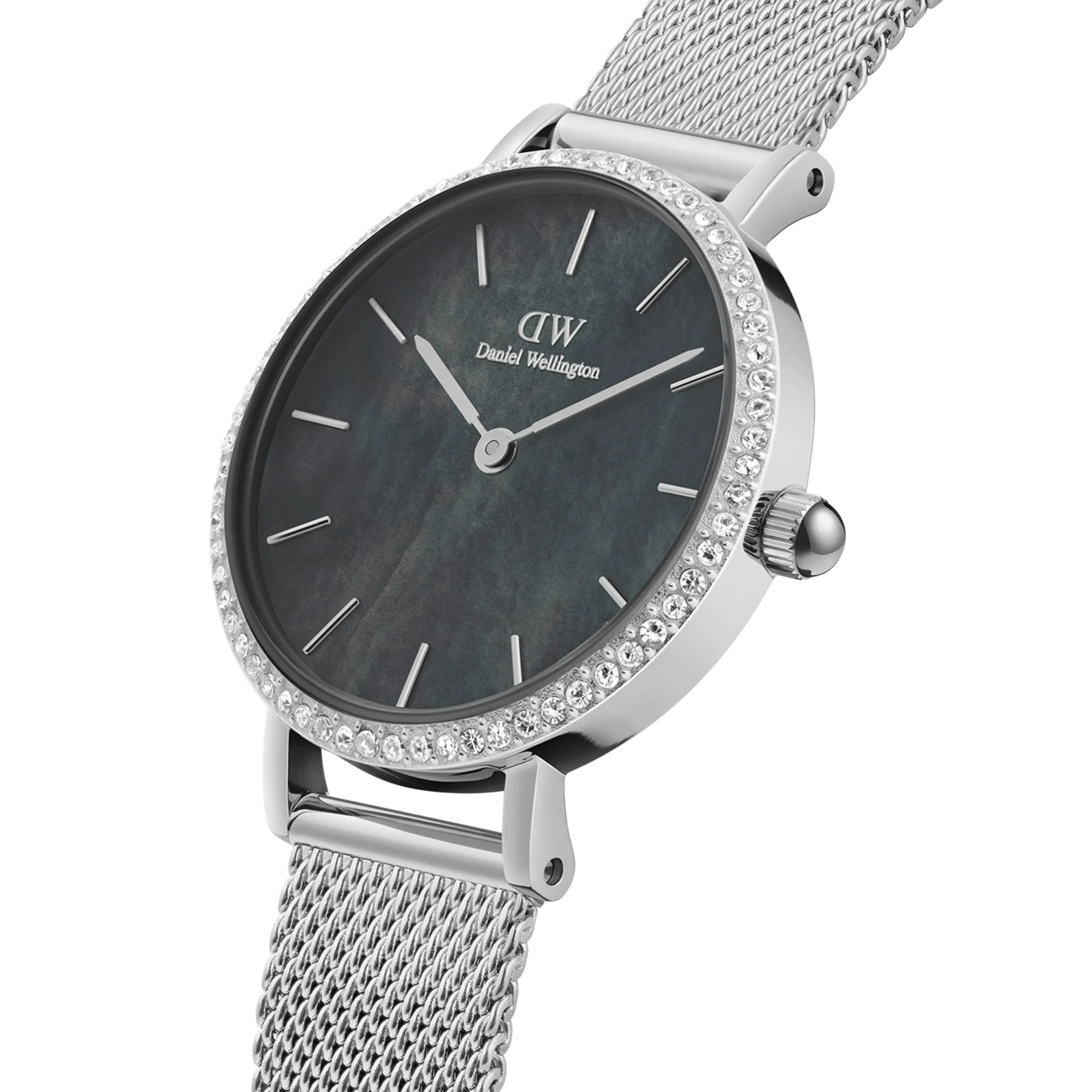 Daniel Wellington Petite 28mm Bezel Mesh Black Watch DW00100661