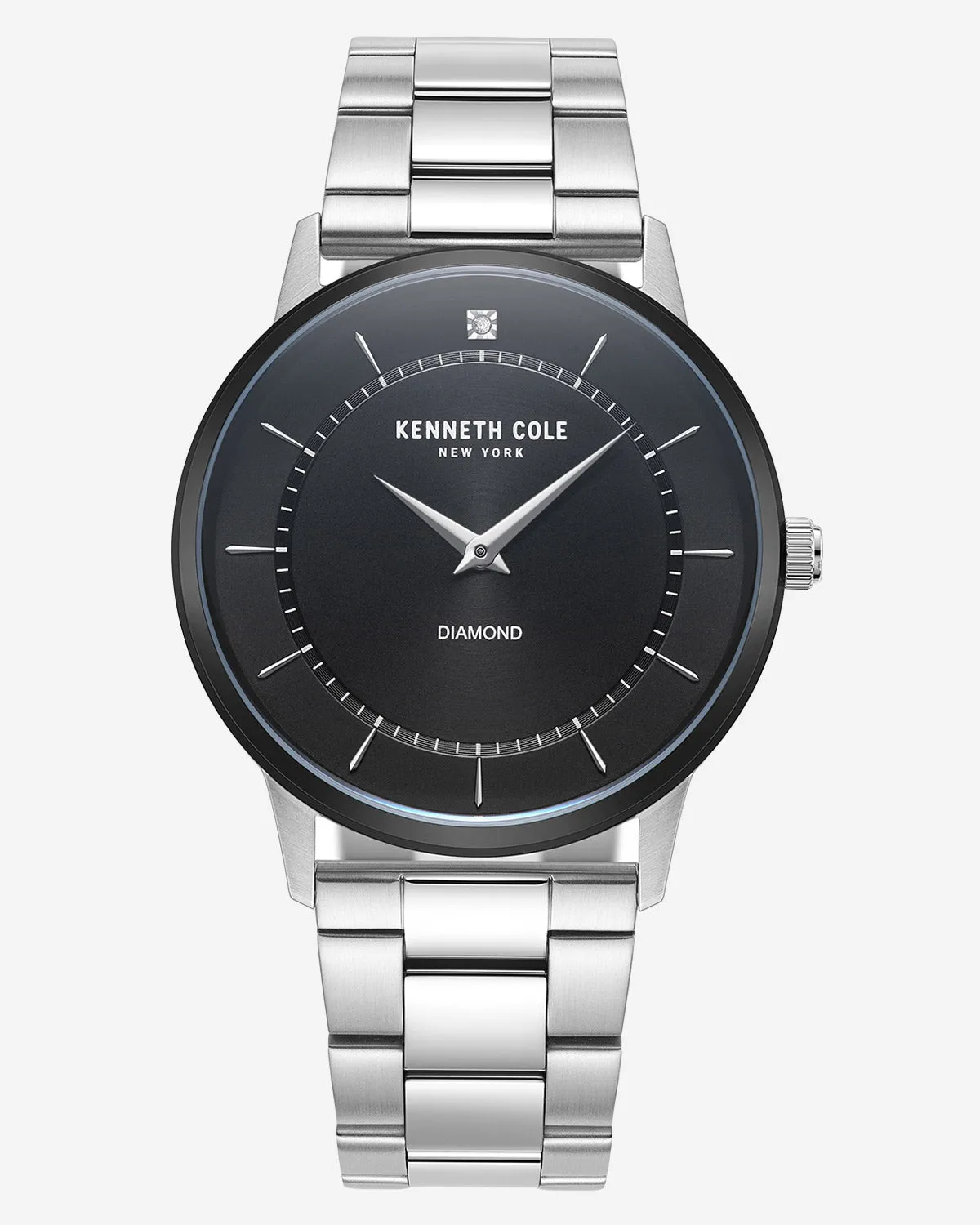 Diamond Dial Stainless Steel Bracelet Watch