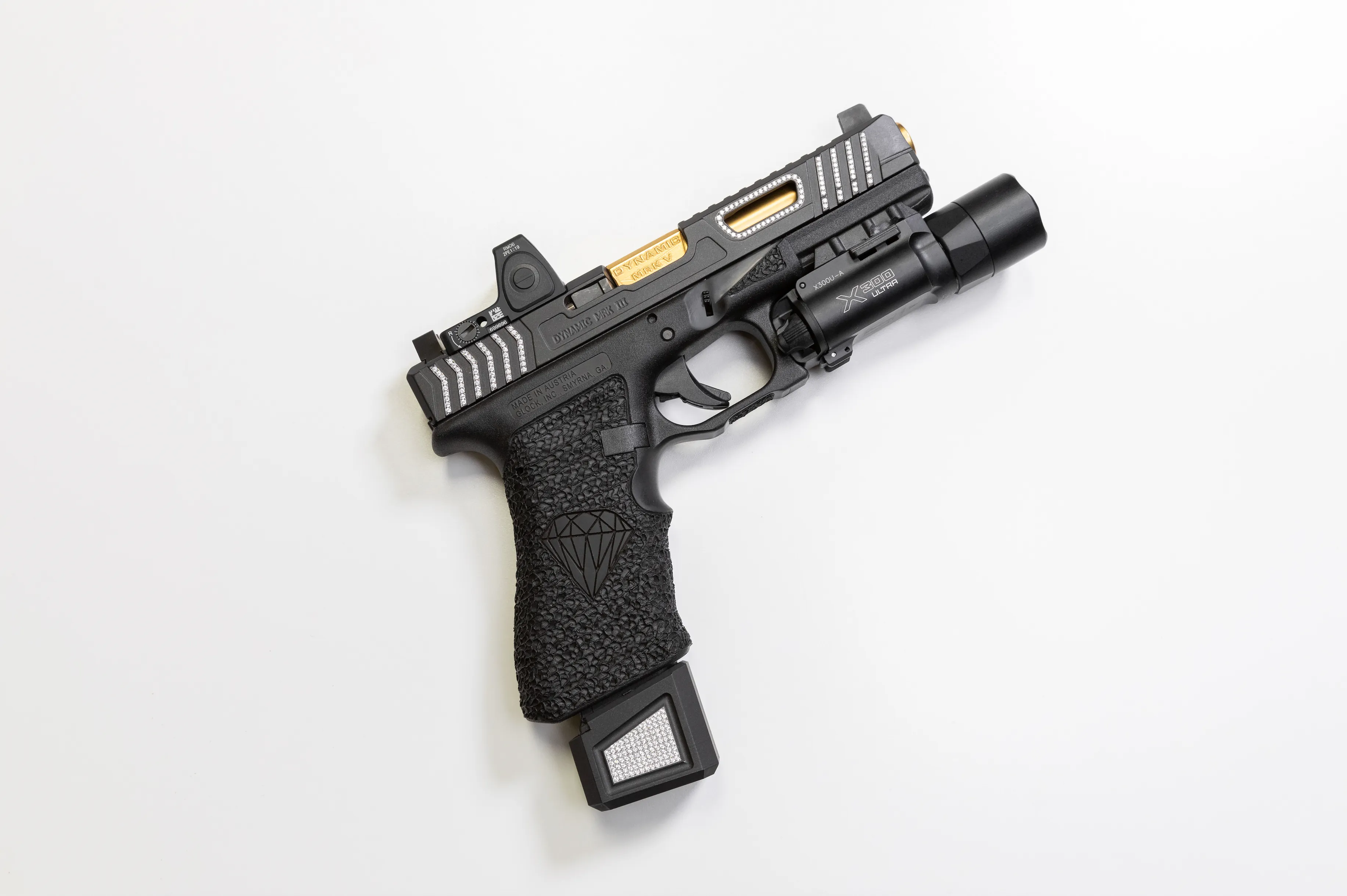 Diamond Glock sights