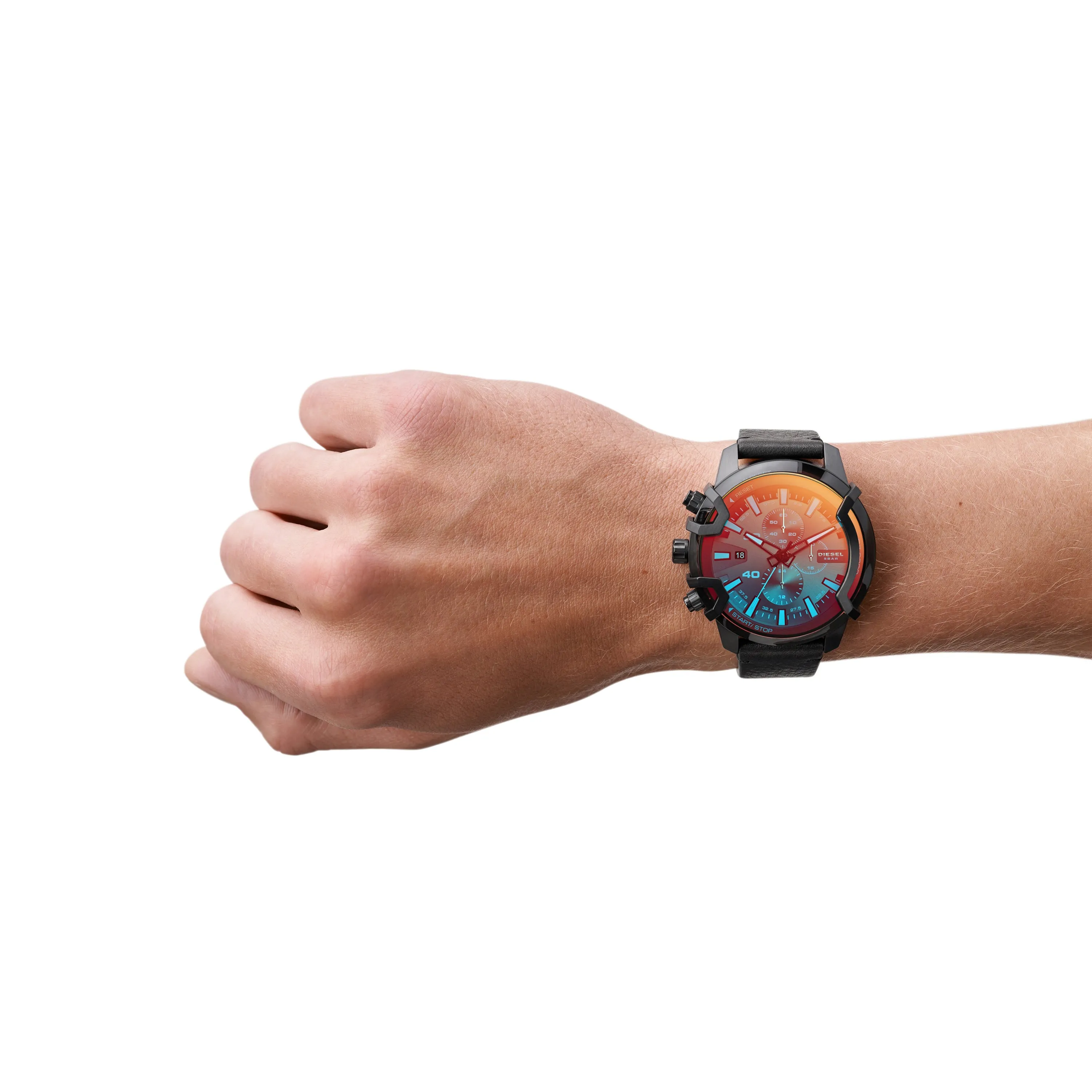 Diesel Griffed DZ4519 Black Dial Chronograph Men's Watch