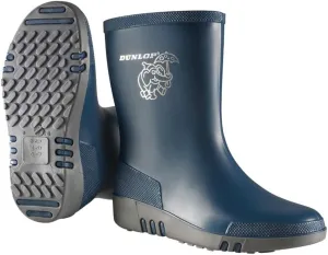 Dunlop Unisex Kids Kinder Gummistiefel Acifort Mini Unlined Rubber Boots Half Shaft Boots & Bootees Blue Size:
