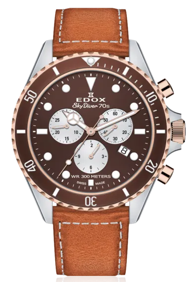 Edox Skydiver Chronograph 10238 357RBRC BRIA