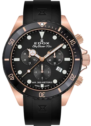 Edox Skydiver Chronograph 10238 37RNNCA NI