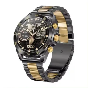ElegantTech Dual-Tone Smartwatch - Advanced Health & Fitness Tracker