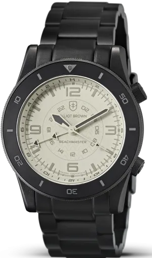 Elliot Brown Beachmaster Ghost Gunmetal Grey PVD Bracelet D
