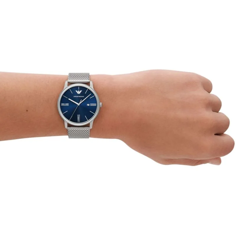 Emporio Armani Gents Blue Dial Watch