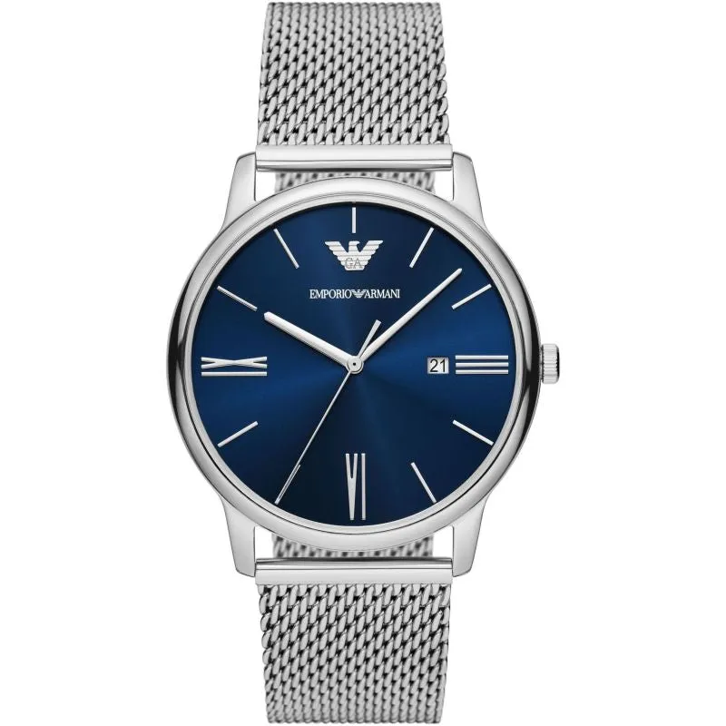 Emporio Armani Gents Blue Dial Watch