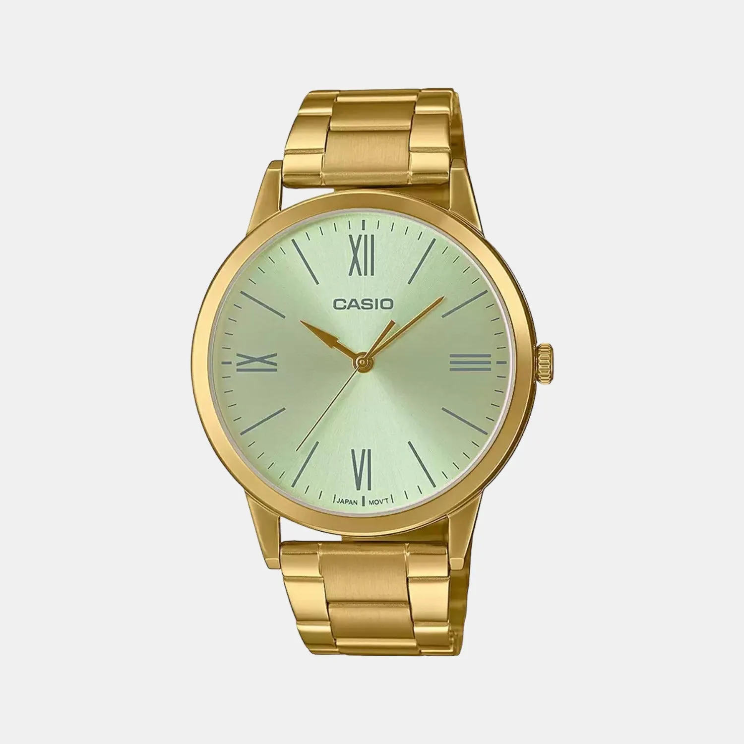 Enticer Men's Analog Stainless Steel Watch A2006 - MTP-E600G-9BDF