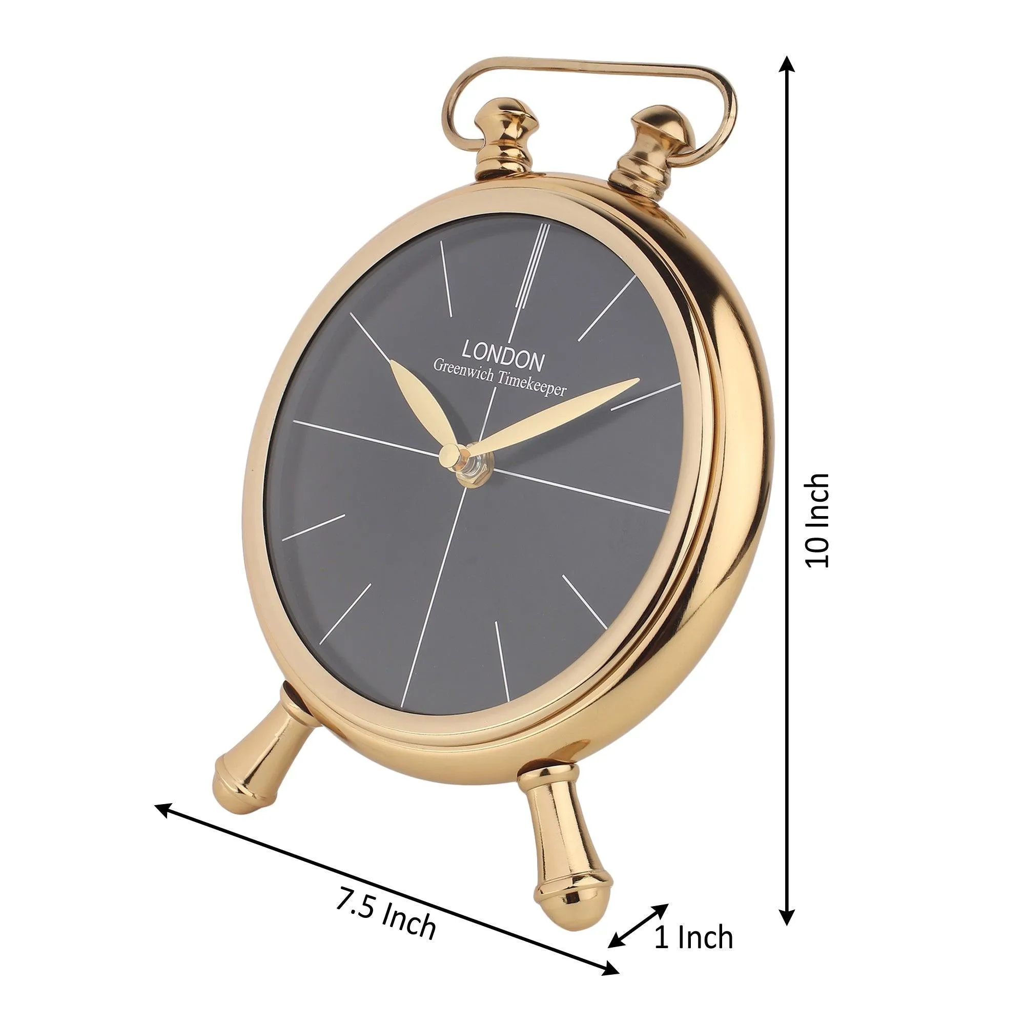 Essence Desk Timepiece in Gold