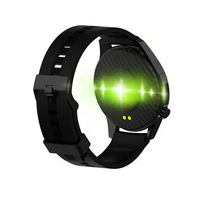F22 Touch-Enabled Smartwatch with Health Monitoring and 1.3-Inch Silicone Strap