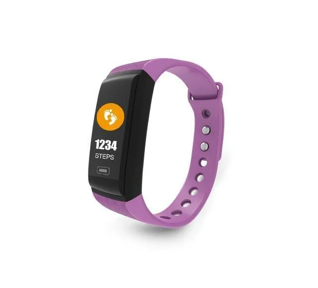 Fitness Smart Watch Bracelet Waterproof Real-Time Monitor Dynamic Heart Rate Sport  Fitness Wristband Support USB-Charge Watch