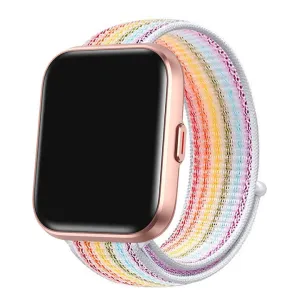 Fitpolo Soft Nylon Sport Strap Replacement band 18mm 20mm 22mm Option4(Free shipping for 2 or more watch straps)