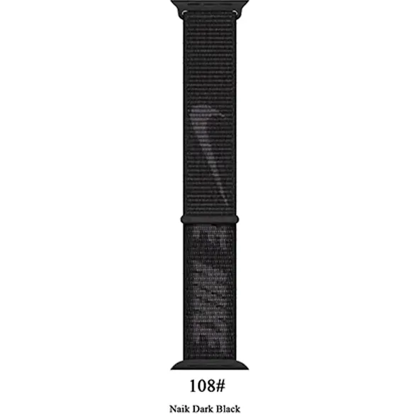 Fitpolo Soft Nylon Sport Strap Replacement band 18mm 20mm 22mm Option4(Free shipping for 2 or more watch straps)