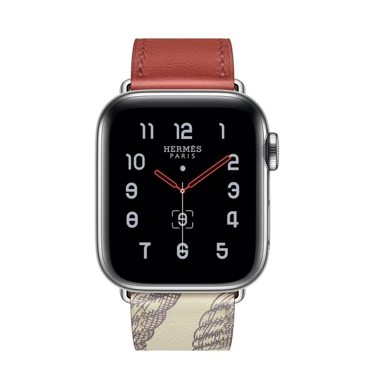 For Apple Watch 3 / 2 / 1 Generation 38mm Universal Silk Screen Psingle-ring Watch Band(Blue)