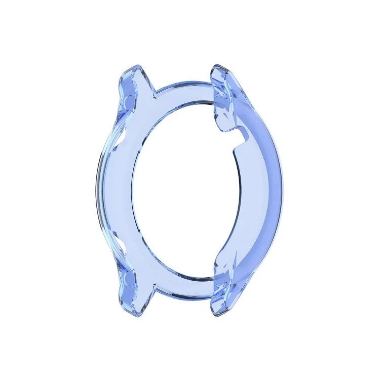 For Huawei Honor Magic watch2 46mm TPU Wrapped Empty Half Case Watch Case(Transparent Blue)