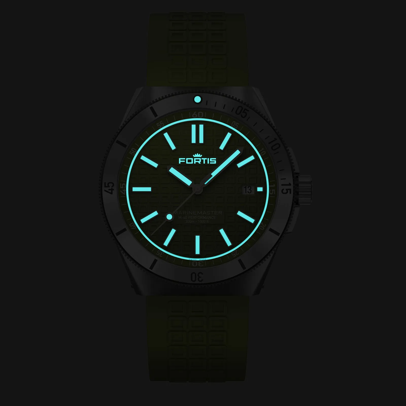 Fortis - Marinemaster 40mm - Green