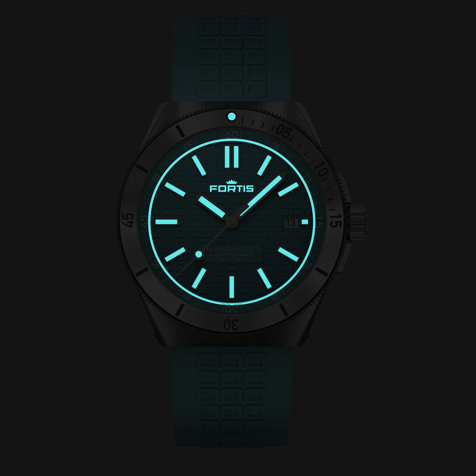 Fortis - Marinemaster 40mm - Serenity Blue
