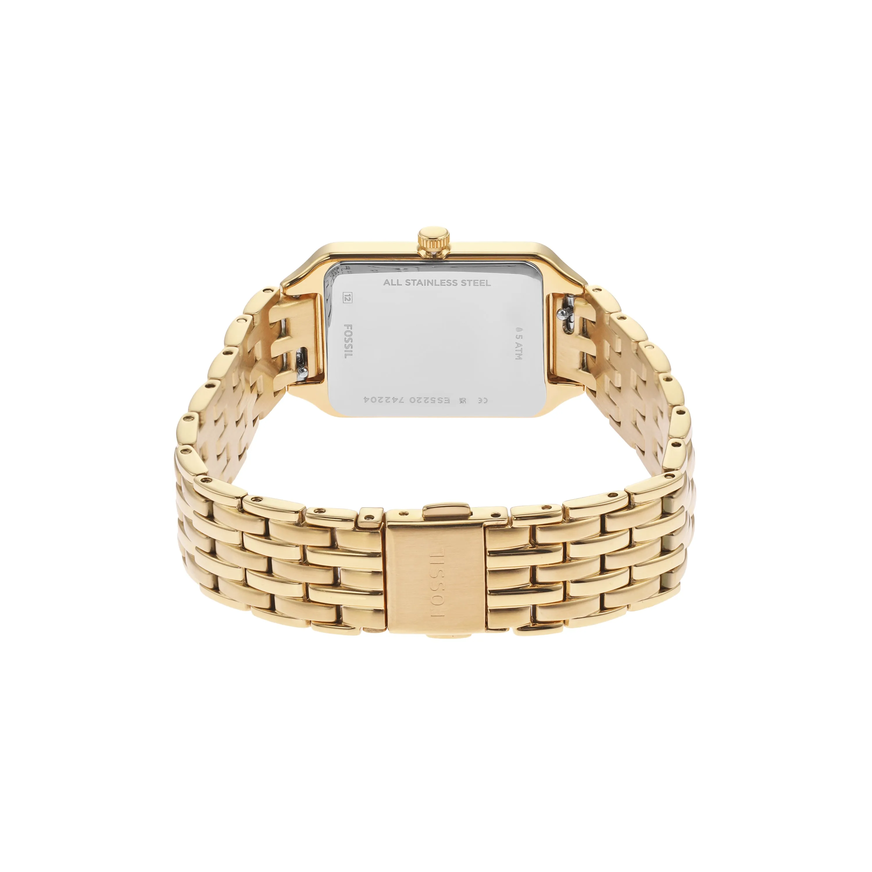 Fossil Raquel Gold-Tone Stainless Steel Date Watch ES5220