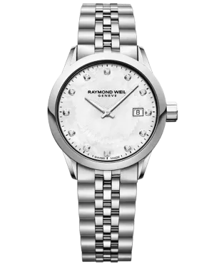 Freelancer Ladies 12 Diamond Steel Bracelet Quartz Watch, 29mm 5629-ST-97081