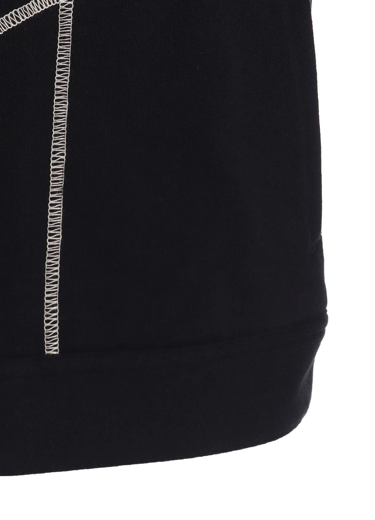 FRENCH TERRY RANDOM STITCH TRUCKER JACKET