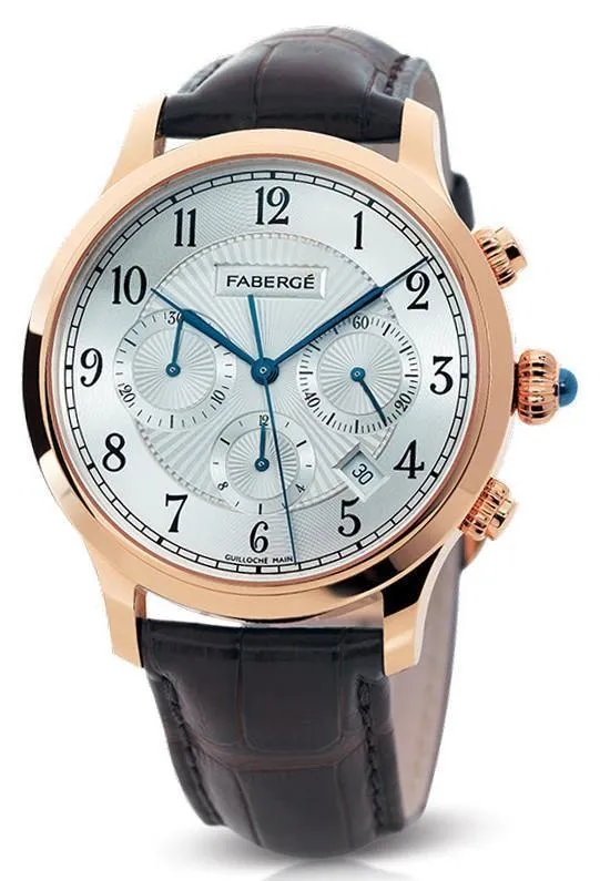 FWatch Agathon Chronograph Rose Gold And White Dial
