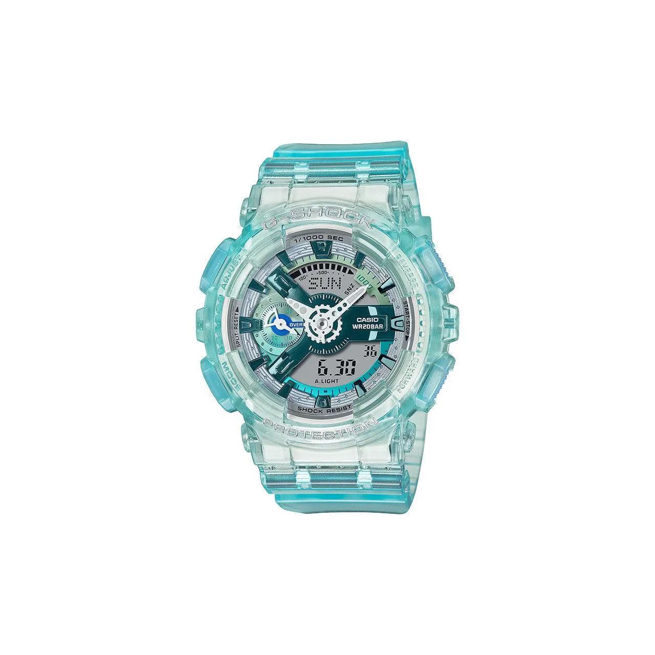 G-Shock Virtual World - Transparent Blue - GMAS110VW-2A