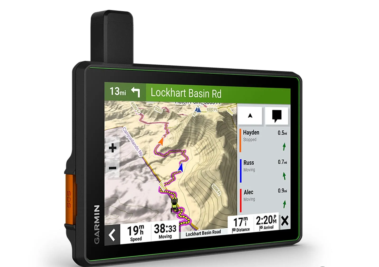 GARMIN 8" TREAD POWERSPORTS NAVIGATOR - SXS EDITION