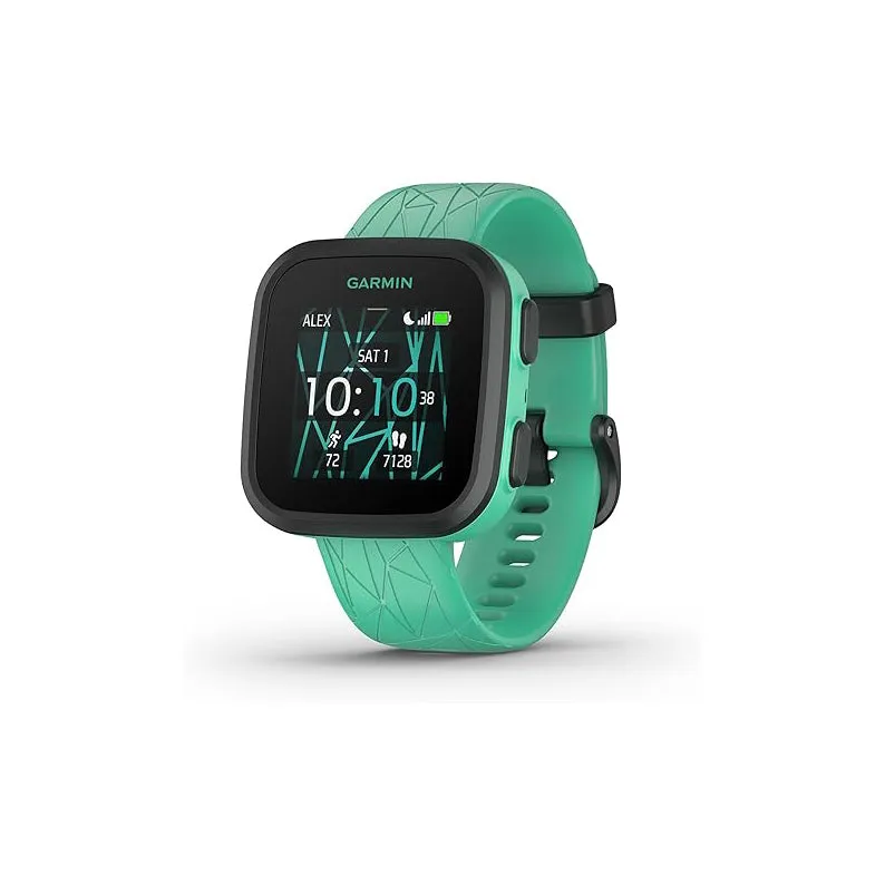 Garmin Bounce Kid's Green Burst Two-Way Text And Voice Messaging Location Tracking Smartwatch - 010-02448-02