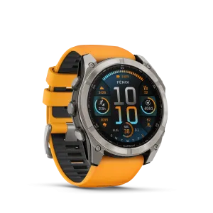 GARMIN fēnix® 8 - 51MM - AMOLED, SAPPHIRE - SPARK ORANGE/GRAPHITE