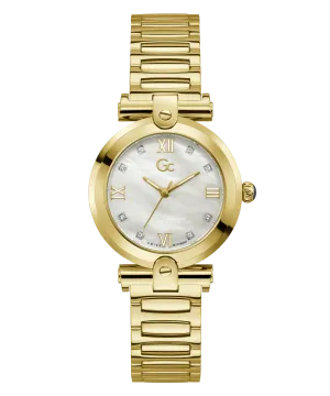 GC White Dial Quartz Analog Women Watch - Y96002L1MF