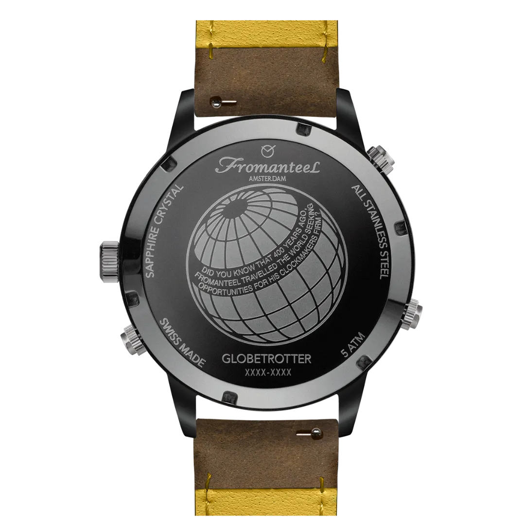 Globetrotter All-Black Moon Phase NERO™