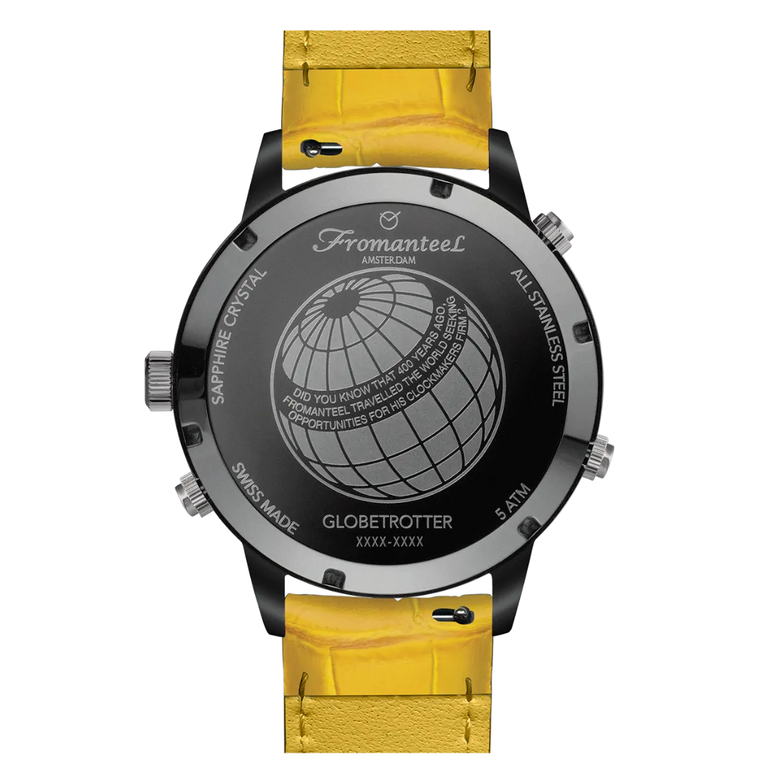 Globetrotter All-Black Moon Phase NERO™
