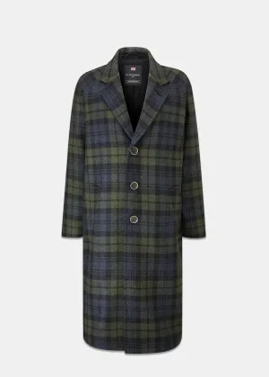 Gloverall X Lochcarron Refined Chesterfield Night Watch