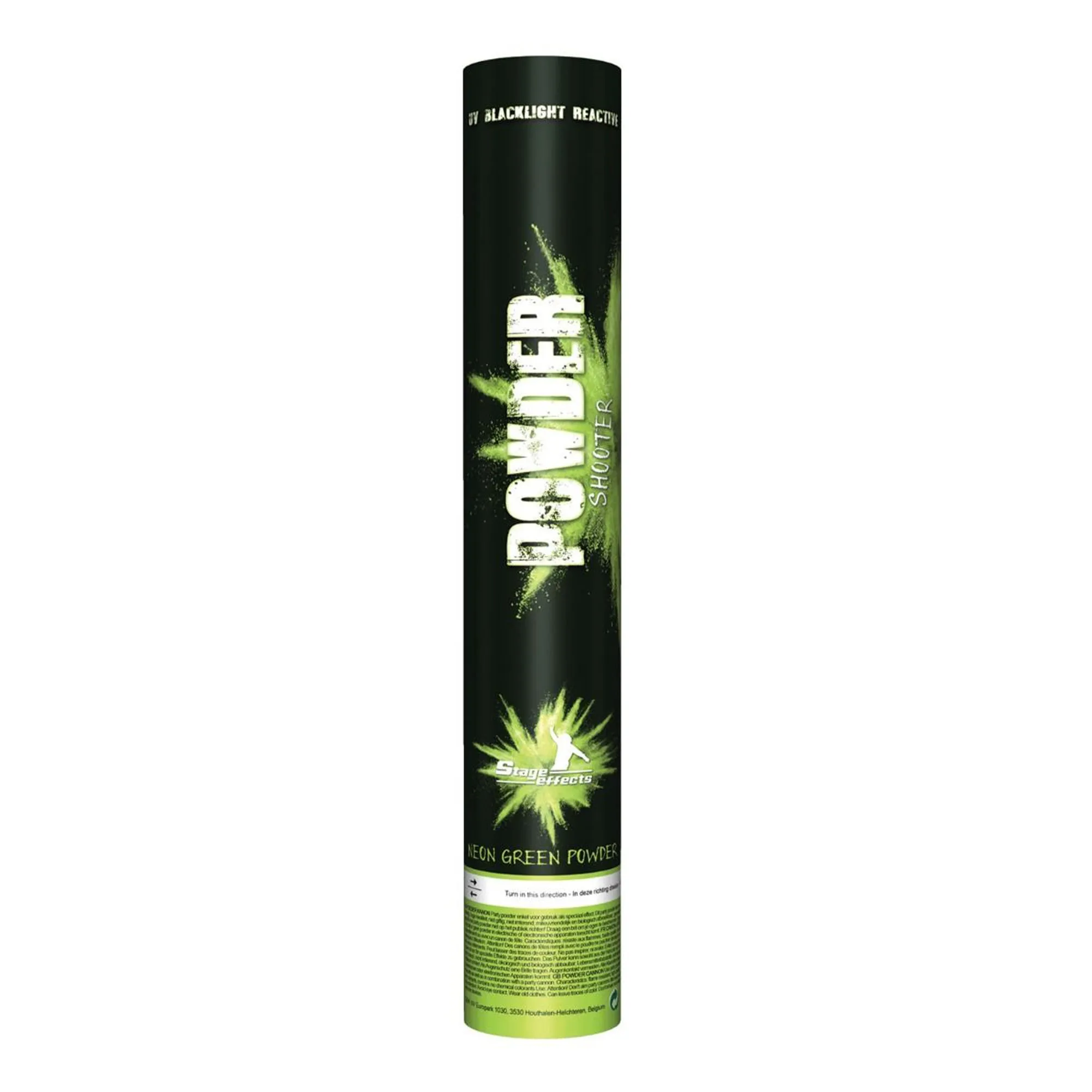 Green Neon FX Powder Shooter, 15.8 Inches, 1 Count