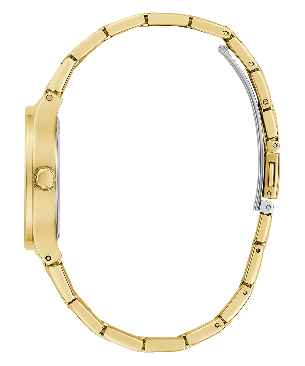 GUESS Ladies Gold Tone Analog Watch