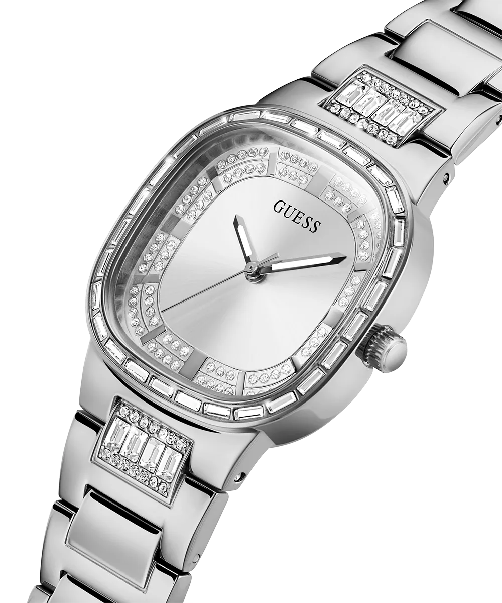 GUESS Ladies Silver Analog Watch