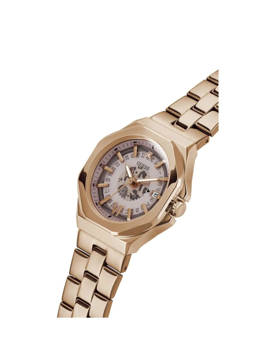 Guess Nude Dial Women Analog Watch - GW0551L3