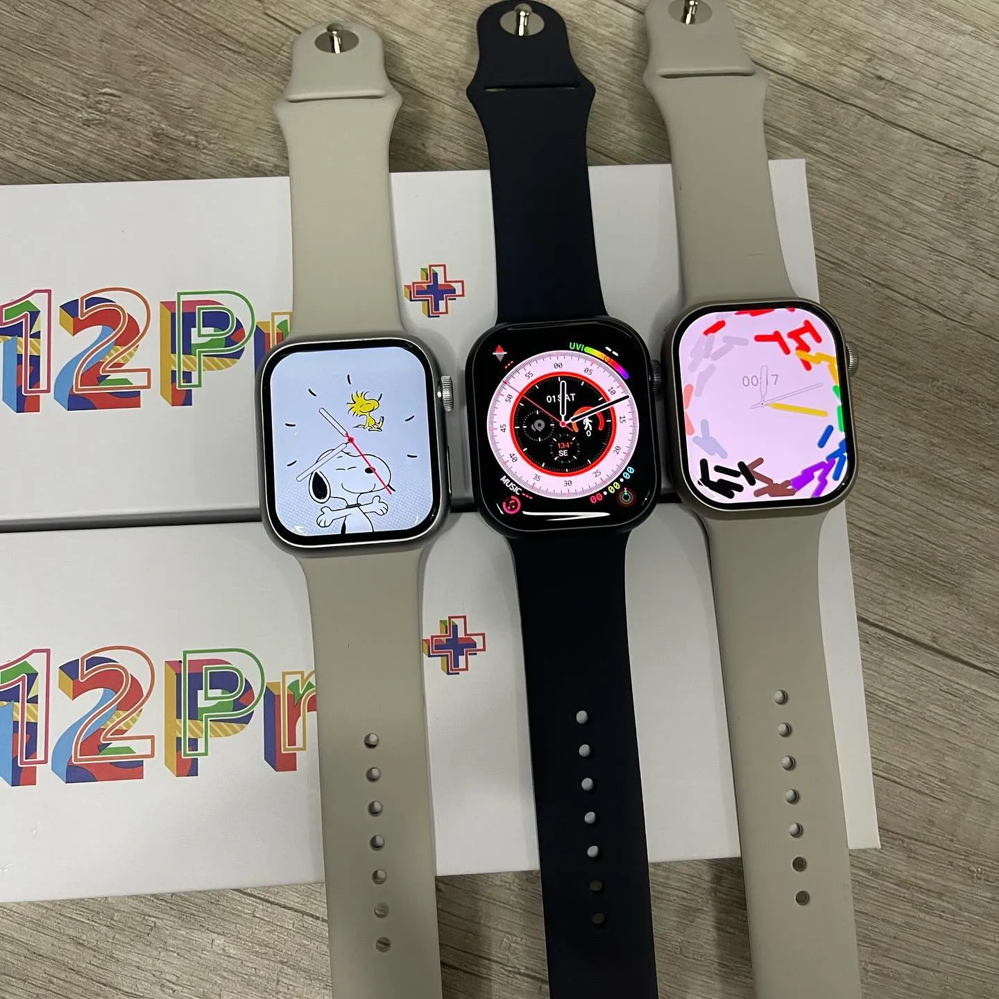 H12 Pro Plus AMOLED Smart Watch 4GB ROM Men 45mm Local Music Recording hello ￼