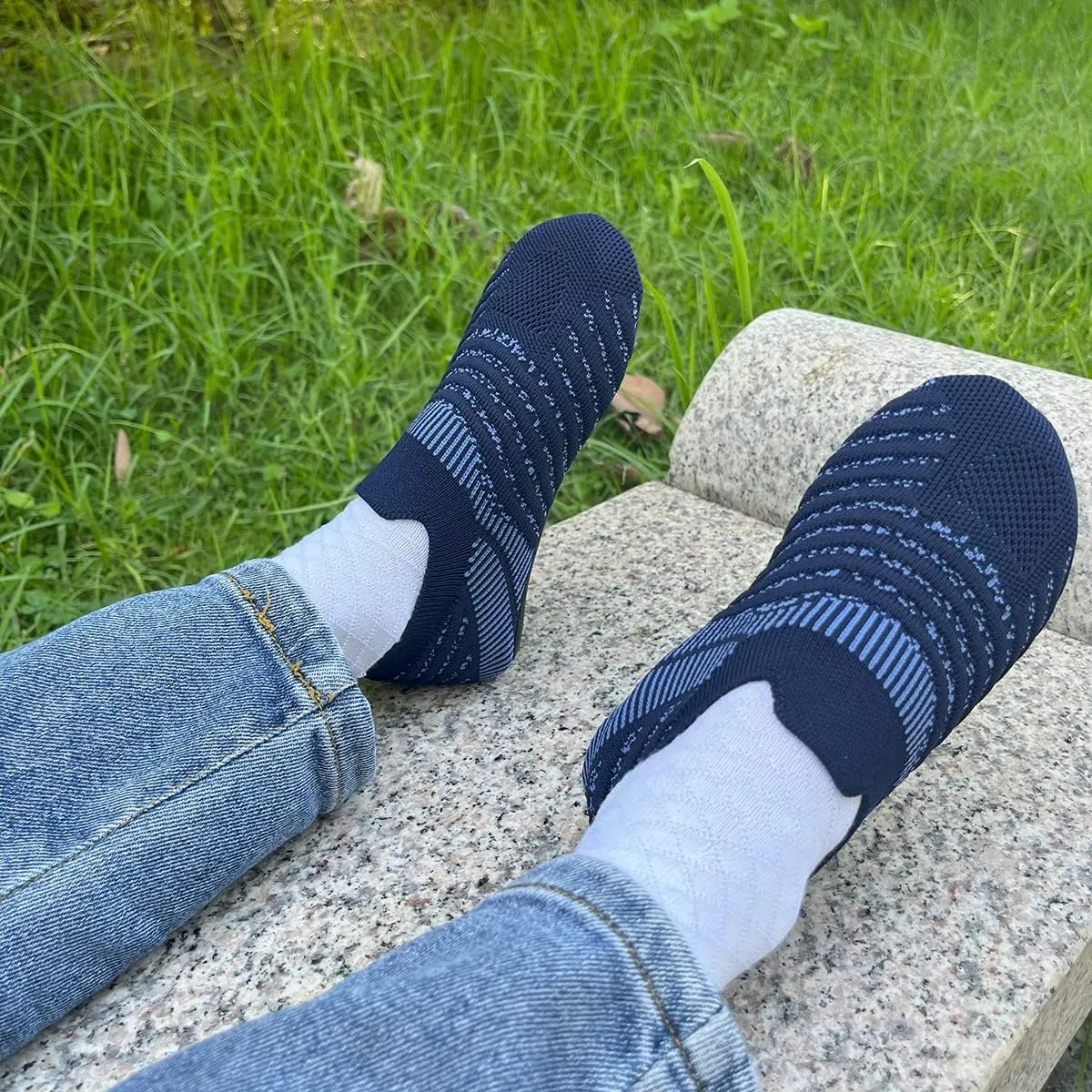Hayeabi Toddler Kids Lightweight Indoor Outdoor House Slippers Shoes Non-Slip Grip Comfy Home Floor Shoes for Boys Girls