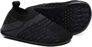 Hayeabi Toddler Kids Lightweight Indoor Outdoor House Slippers Shoes Non-Slip Grip Comfy Home Floor Shoes for Boys Girls