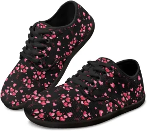 Herat Womens Lace Up Fashion Sneakers Daily Casual Shoes Breathable Mesh Upper Walking Shoes