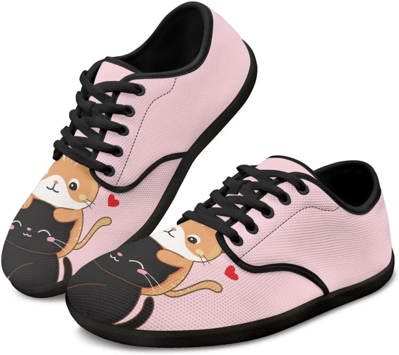 Herat Womens Lace Up Fashion Sneakers Daily Casual Shoes Breathable Mesh Upper Walking Shoes