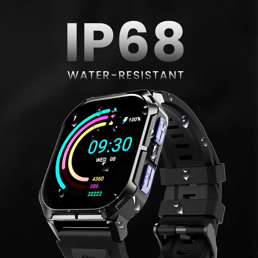 HiFuture Ultra3 Sports & Fitness Smartwatch (Carmine Orange)